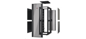 APC NetShelter SX 48U 750mm Wide x 1070mm Deep Enclosure Without Doors, Black APC NetShelter SX 48U 750mm Wide x 1070mm Deep Enclosure Without Doors, Black