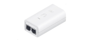 UBNT POE-24-24W-G-WH [Gigabit PoE adaptér, 24V/1A (24W), vč. napájecího kabelu, bílý]