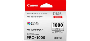 Canon CARTRIDGE PFI-1000PGY photo šedá pro ImagePROGRAF PRO-1000 (270 str.) Canon CARTRIDGE PFI-1000PGY photo šedá pro ImagePROGRAF PRO-1000 (270 str.)