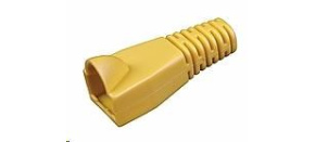 Solarix Ochrana RJ45 snag proof žlutá / 100ks S45SP-YE