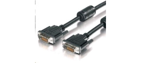 PREMIUMCORD Kabel DVI - DVI propojovací 3m (DVI-D, M/M, dual link)