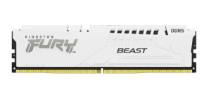 KINGSTON DIMM DDR5 64GB (Kit of 4) 6000MT/s CL40 FURY Beast White XMP KINGSTON DIMM DDR5 64GB (Kit of 4) 6000MT/s CL40 FURY Beast White XMP