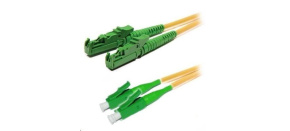 Duplexní patch kabel SM 9/125, OS2, E2000(APC)-LC(APC), LS0H, 2m