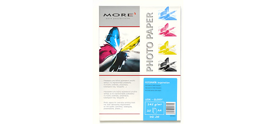 ARMOR Fotopapír MORE Inspiration 145g/m2; glossy, 20 listů, A4