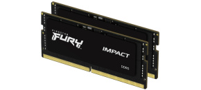 KINGSTON SODIMM DDR5 32GB (Kit of 2) 6000MT/s CL38 FURY Impact XMP KINGSTON SODIMM DDR5 32GB (Kit of 2) 6000MT/s CL38 FURY Impact XMP