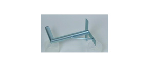 Držák antény na zeď, tvar T se vzpěrou, galvanický zinek, délka 35cm