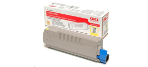Oki Toner Žlutý do C5800/C5900/C5550 MFP (5 000 stránek) Oki Toner Žlutý do C5800/C5900/C5550 MFP (5 000 stránek)