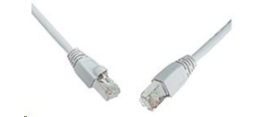 Solarix Patch kabel CAT6 SFTP PVC 1m šedý snag-proof C6-315GY-1MB