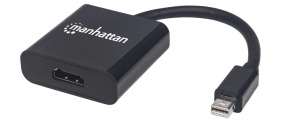 MANHATTAN Adapter mini DP na HDMI, aktivní, černá MANHATTAN Adapter mini DP na HDMI, aktivní, černá