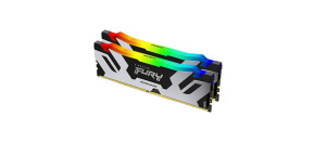KINGSTON DIMM DDR5 48GB(Kit of 2) 8000MT/s CL38 FURY Renegade RGB Silver KINGSTON DIMM DDR5 48GB(Kit of 2) 8000MT/s CL38 FURY Renegade RGB Silver