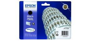 EPSON Ink čer WF-5xxx Series Ink Cartridge "Pisa" 79 XL Black (41,8 ml) (2.600 str.)