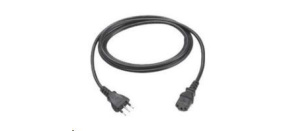 Zebra power cord, C13, EU Zebra power cord, C13, EU