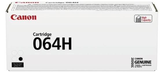Canon LASER TONER CRG 064HBK – Originální černý toner pro Canon i-SENSYS MF (13 400 stran)