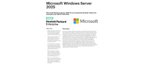 HPE Windows Server 2025 10-core Essentials Reseller Option Kit CZ (25/50user/dev en/ru/po) OEM HPE Windows Server 2025 10-core Essentials Reseller Option Kit CZ (25/50user/dev en/ru/po) OEM