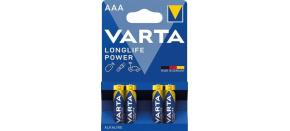 Varta LR03/4BP Longlife POWER (HIGH ENERGY) (Blistr 4ks) Varta LR03/4BP Longlife POWER (HIGH ENERGY) (Blistr 4ks)