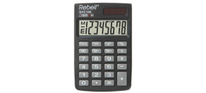 REBELL kalkulačka - SHC108 - černá