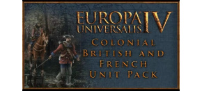 Europa Universalis IV: Colonial British and French Unit Pack (PC) klíč Steam Europa Universalis IV: Colonial British and French Unit Pack (PC) klíč Steam