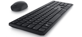 DELL Pro Wireless Keyboard and Mouse - KM5221W - US International (QWERTY) - Black DELL Pro Wireless Keyboard and Mouse - KM5221W - US International (QWERTY) - Black