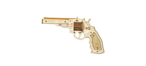 RoboTime 3D dřevěné mechanické puzzle Revolver Corsac RoboTime 3D dřevěné mechanické puzzle Revolver Corsac