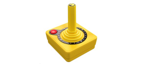 ATARI 2600+ CX40+ Wireless Joystick Pac-Man Edition (yellow)
