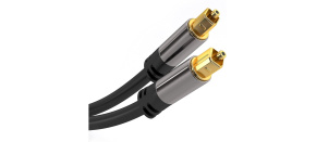 PremiumCord Kabel Toslink M/M, 6mm, 0,5m, černá PremiumCord Kabel Toslink M/M, 6mm, 0,5m, černá