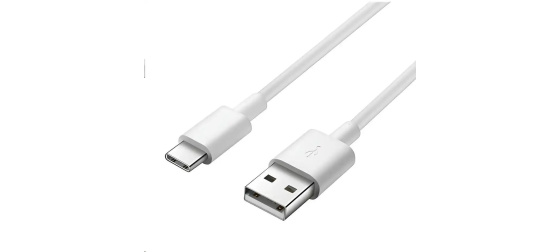 PremiumCord Kabel USB 3.1 C/M - USB 2.0 A/M, rychlé nabíjení proudem 3A, 1m, bílá