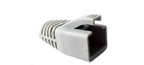 Ochrana pro konektor RJ45 Cat6A, snag-proof - šedá, 100ks Ochrana pro konektor RJ45 Cat6A, snag-proof - šedá, 100ks