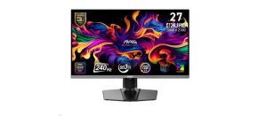 MSI LCD MAG 272UP QD-OLED X24, 26.5", QD-OLED, 4K UHD, 240Hz, 0.03ms, Black, 3R MSI LCD MAG 272UP QD-OLED X24, 26.5", QD-OLED, 4K UHD, 240Hz, 0.03ms, Black, 3R