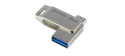 GOODRAM Flash Disk 64GB ODA3, USB 3.2, stříbrná