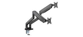Držák monitoru Brateck LDT60-C024 dvě ramena vedle sebe mechanická pružina Heavy Duty