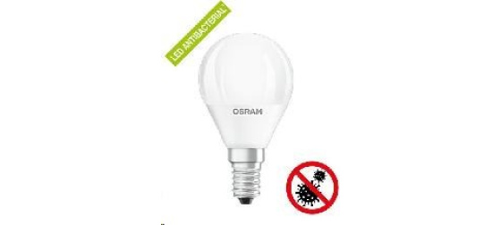 OSRAM LED ANTIBAKTERIAL E14 5,5W/840 CLP40 miniglobe studená 4000k