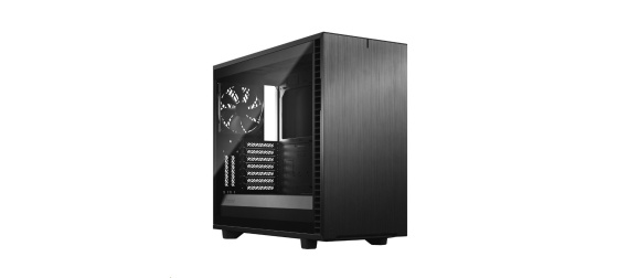 FRACTAL DESIGN skříň Define 7 Light Tempered Glass Midi Tower, černá, bez zdroje