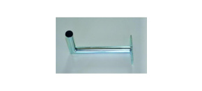 Držák antény na zeď - otočený, galvanický zinek, délka 25cm Držák antény na zeď - otočený, galvanický zinek, délka 25cm