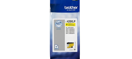Brother LC-428XLYP – originální inkoustová kazeta XL (žlutá)