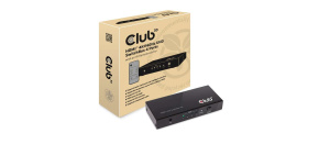 Club3D Video switch 4:1 HDMI 2.0 4K60Hz UHD, 4 porty