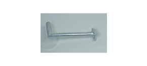 Držák antény na balkón, žárový zinek, délka 40cm