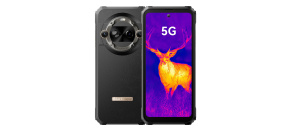 Rugged Smartphone Blackview BL9000 Pro 5G D-8020 12GB 512GB 8800-120W A14-D4, Thermal, Watch Display, Black