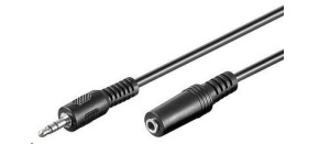 PREMIUMCORD Kabel audio 3,5mm Jack - Jack prodlužovací 10m (M/F, stereo) PREMIUMCORD Kabel audio 3,5mm Jack - Jack prodlužovací 10m (M/F, stereo)