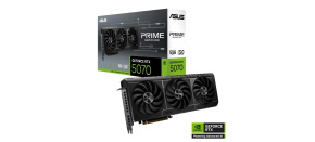 ASUS VGA NVIDIA GeForce RTX 5070 PRIME 12GB, 12GB GDDR7, 3xDP, 1xHDMI ASUS VGA NVIDIA GeForce RTX 5070 PRIME 12GB, 12GB GDDR7, 3xDP, 1xHDMI