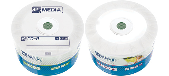 VERBATIM MyMedia CD-R(50-Pack) /Wrap / 52x / 700MB