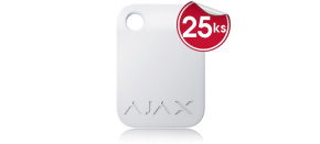 Ajax  Tag (25ks) white