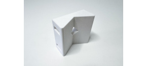 TP-LINK adaptér držáků kamer D-TC3XX-C,D-TC5XX-C,D-TC5XX-CL pro uchycení na sloup (60-130mm), bílý s krytkou kabelů(1ks)