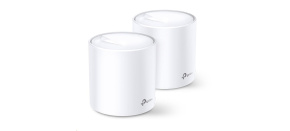 TP-Link Deco X20(2-pack) WiFi6 Mesh (AX1800, 2,4GHz/5GHz, 2xGbELAN/WAN)