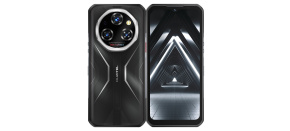 Rugged Smartphone Oukitel WP55 5G D-7025 12GB 256GB 11000-33W A15, Slim, 108MP Cam, Black [No Charger]