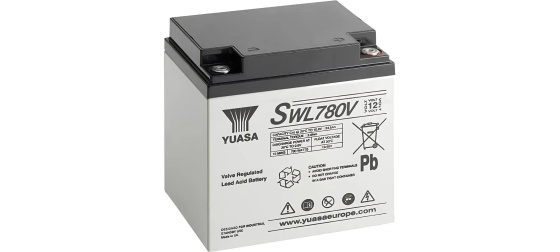 Baterie - YUASA SWL780V (12V/28,8Ah - Závit M5), životnost 12 let