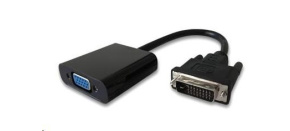 PREMIUMCORD Převodník DVI na VGA s krátkým kabelem PREMIUMCORD Převodník DVI na VGA s krátkým kabelem