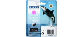 EPSON ink bar ULTRACHROME HD "Kosatka" - Vivid Light Magenta - T7606 (25,9 ml) EPSON ink bar ULTRACHROME HD "Kosatka" - Vivid Light Magenta - T7606 (25,9 ml)