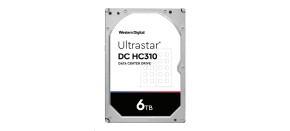 Western Digital Ultrastar® HDD 6TB (HUS726T6TALN6L4) DC HC310 3.5in 26.1MM 256MB 7200RPM SATA 4KN SE