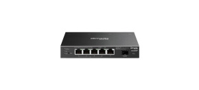 TP-Link OMADA switch SG2206MP (5xGbE,1xSFP,4xPoE+,63W,fanless) TP-Link OMADA switch SG2206MP (5xGbE,1xSFP,4xPoE+,63W,fanless)