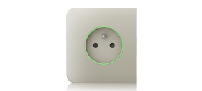 Ajax SideCover (smart) - Boční kryt zásuvky, horizontální, slonová kost Ajax SideCover (smart) - Boční kryt zásuvky, horizontální, slonová kost